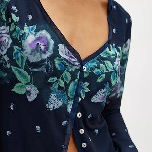 Free People home grown mesh cardi